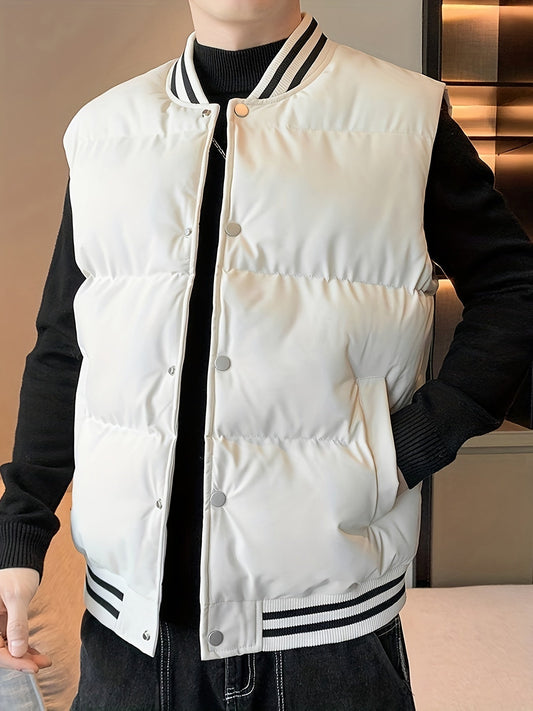 Adam | Chaleco acolchado cálido para hombre
