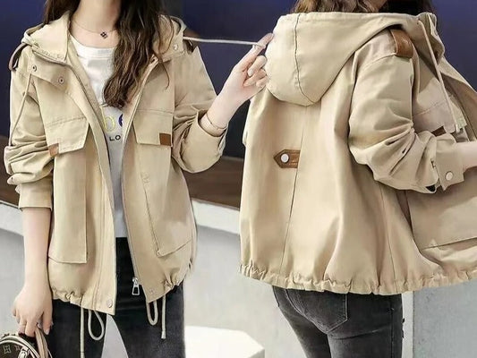Jasmine | Chaqueta de manga larga con capucha
