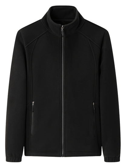 Nina | Chaqueta de felpa para mujer con cuello alto y manga larga