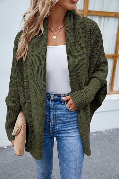 Clara | Elegante chaqueta de punto con mangas dolman para mujer