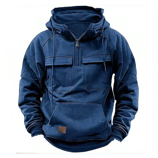Kaiser | Cálida sudadera con media cremallera