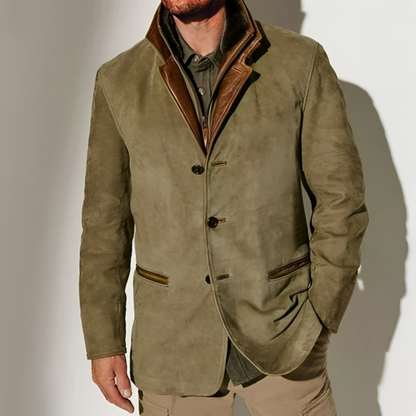 Ronnie - Chaqueta - Elegante - De moda - Ideal para otoño / invierno para hombre