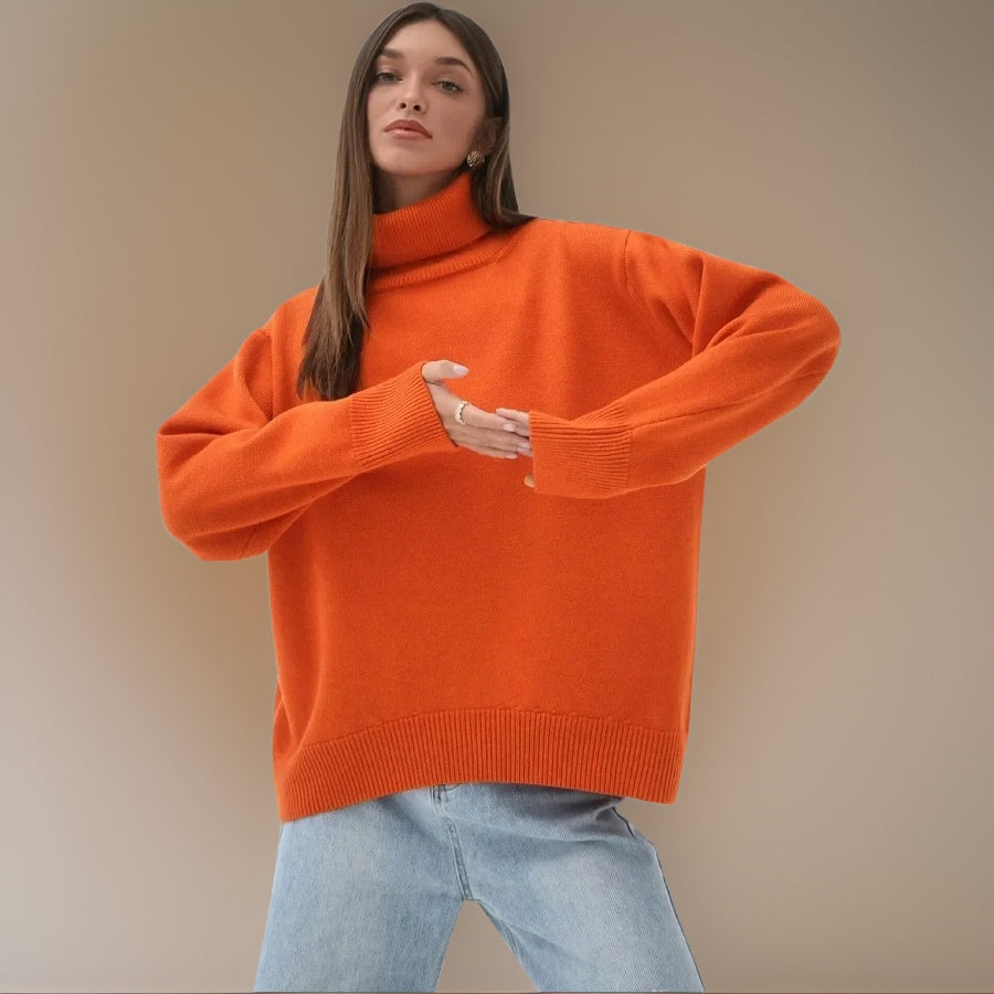 Jersey de punto con cuello vuelto Danissa