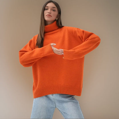 Jersey de punto con cuello vuelto Danissa