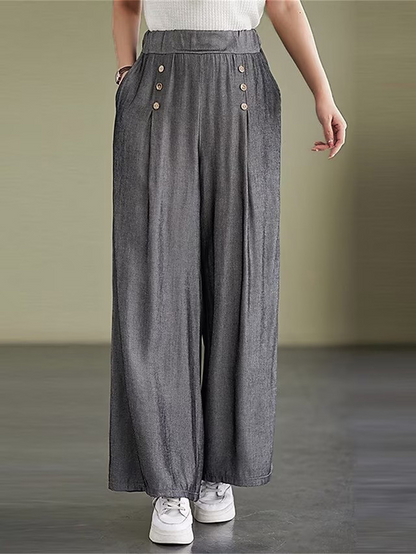 Pantalones sueltos de mujer
