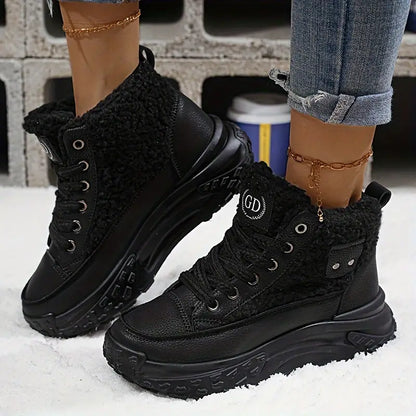 Elegantes botas de nieve aislantes para mujer