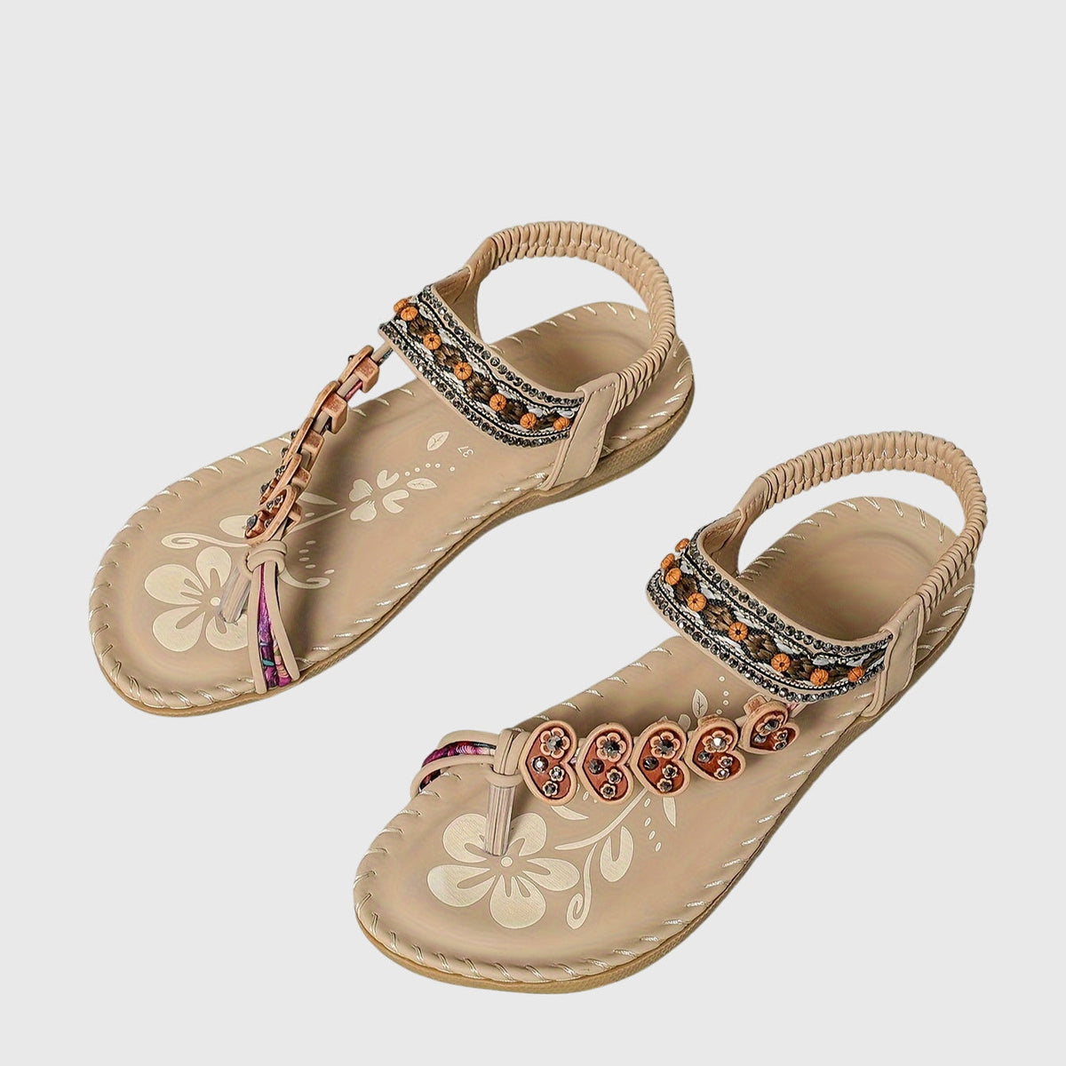 Sandały Damskie Boho Eleganckie Klasyczne