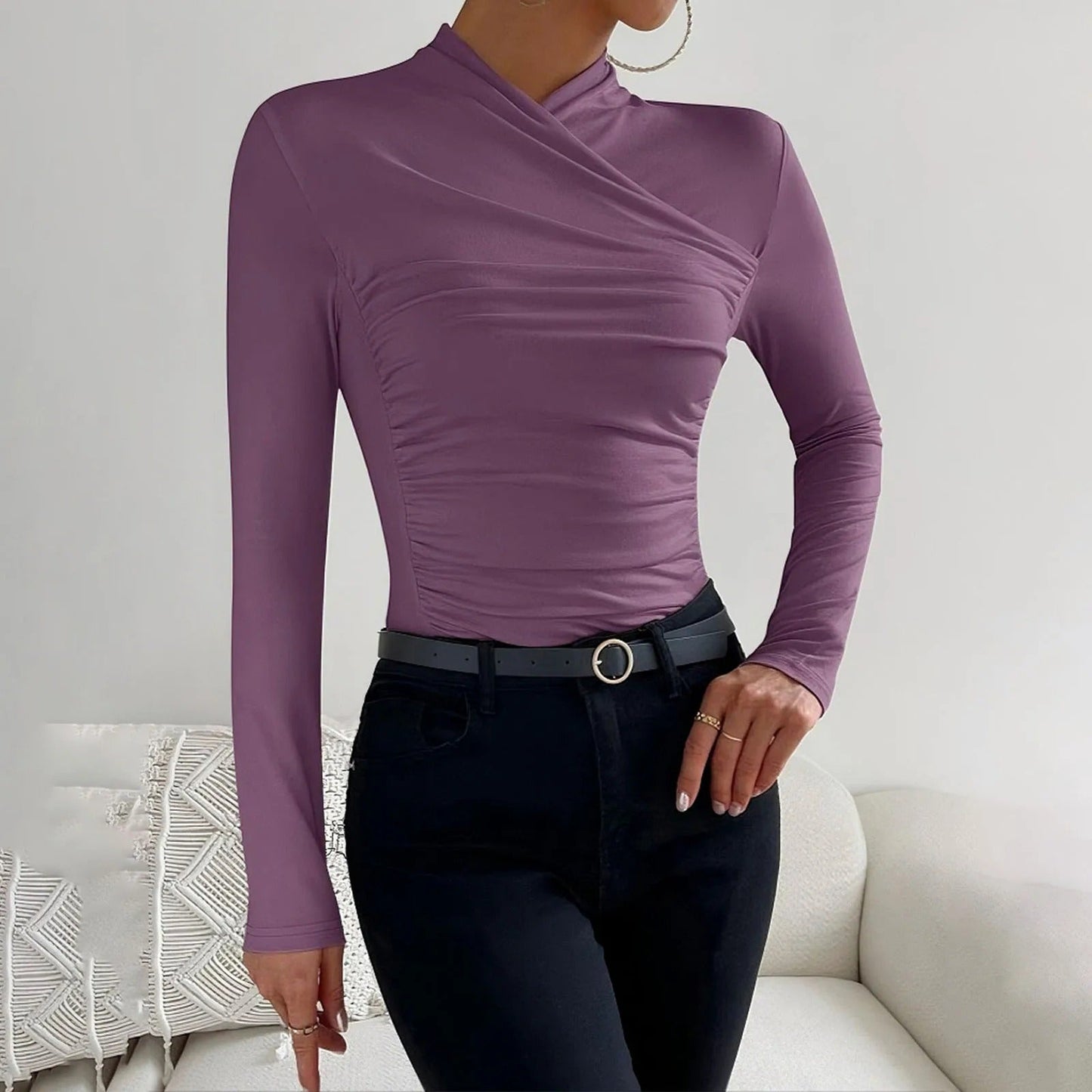 Sophia | Elegante jersey de manga larga para mujer