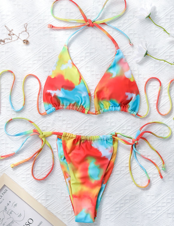 AquaLivv - Bikini tanga rojo