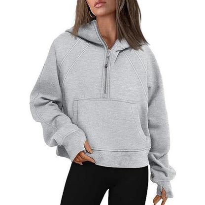 Nala™ | Jersey de mujer con media cremallera