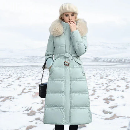 Lujosa chaqueta de invierno para mujer