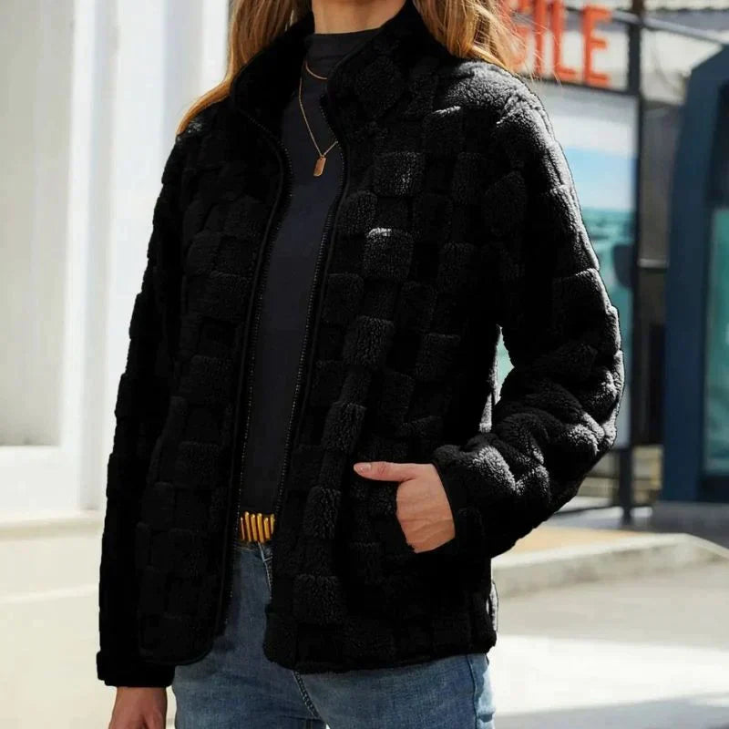 Chaqueta Rhian | Chaqueta corta de forro polar supersuave