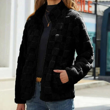 Chaqueta Rhian | Chaqueta corta de forro polar supersuave