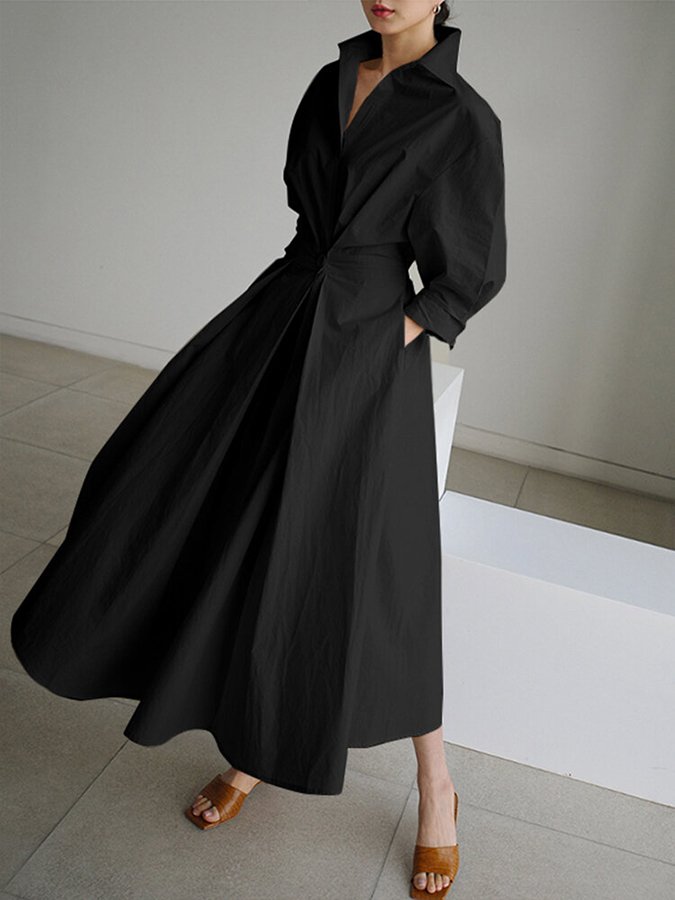 vestido maxi clásico
