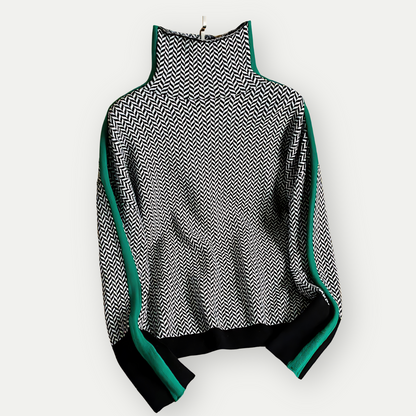 Jersey de cuello alto Mavis
