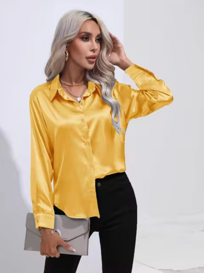 Eline | Blusa de lujo de manga larga