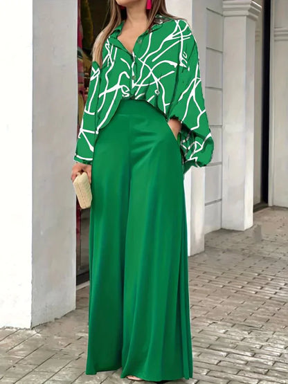 Conjunto de blusa y pantalón | Holly