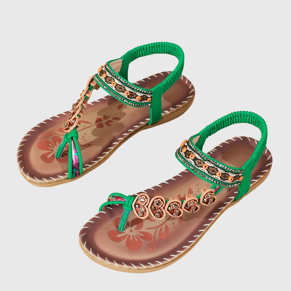 Sandały Damskie Boho Eleganckie Klasyczne