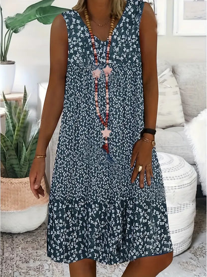 Vestido boho sin mangas
