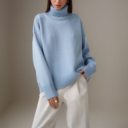 Jersey de punto con cuello vuelto Danissa