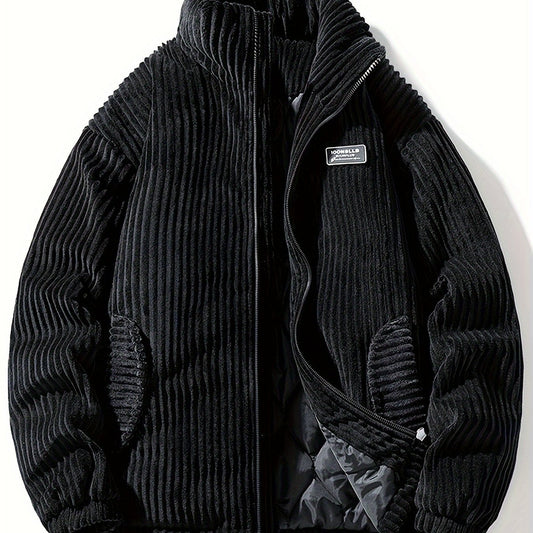 Pim | Abrigo de invierno de pana de estilo desenfadado