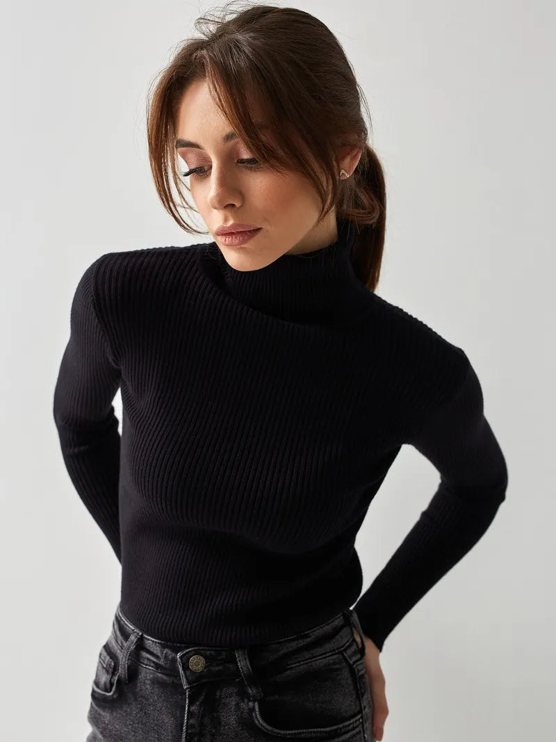 Margot | Jersey de cuello alto