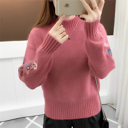 Pyra Sweater | Jersey de punto con bordado floral