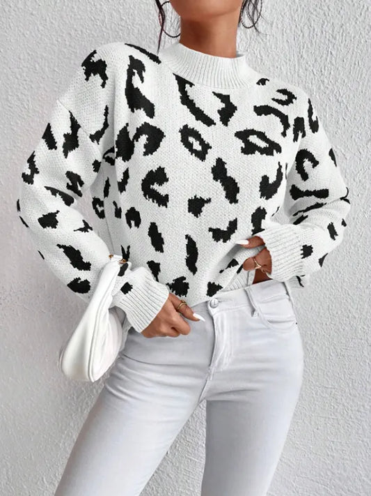 Valère | Jersey con estampado de leopardo