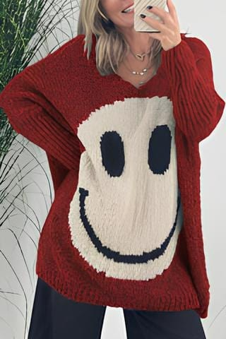 Jersey Smiley para mujer