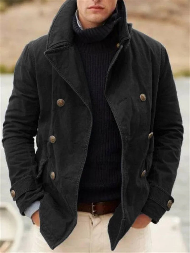 Abrigo Conrad | Chaqueta anudada vintage