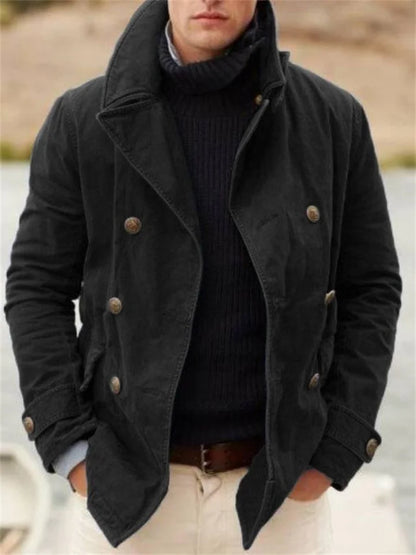Abrigo Conrad | Chaqueta anudada vintage