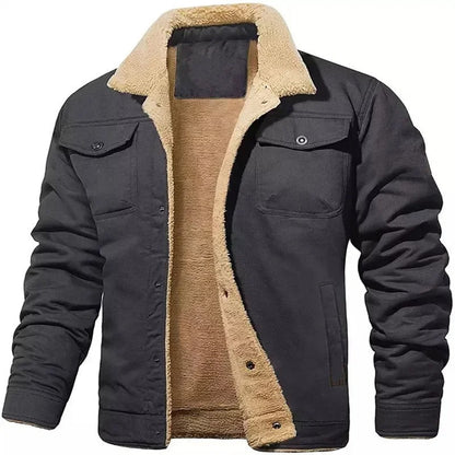 Chaqueta bomber casual de lana para hombre | Perfecta para días informales