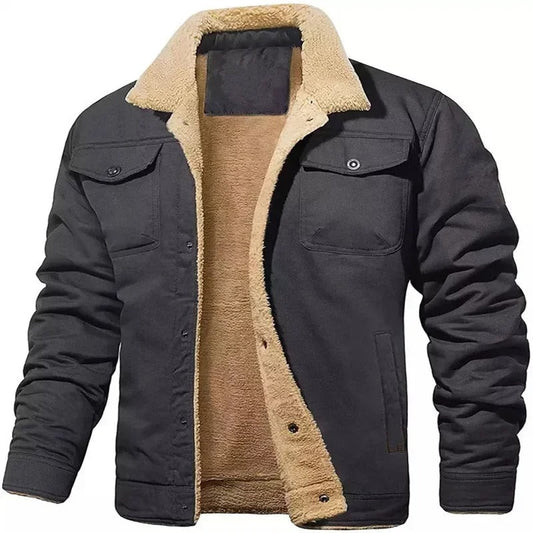 Chaqueta bomber casual de lana para hombre | Perfecta para días informales