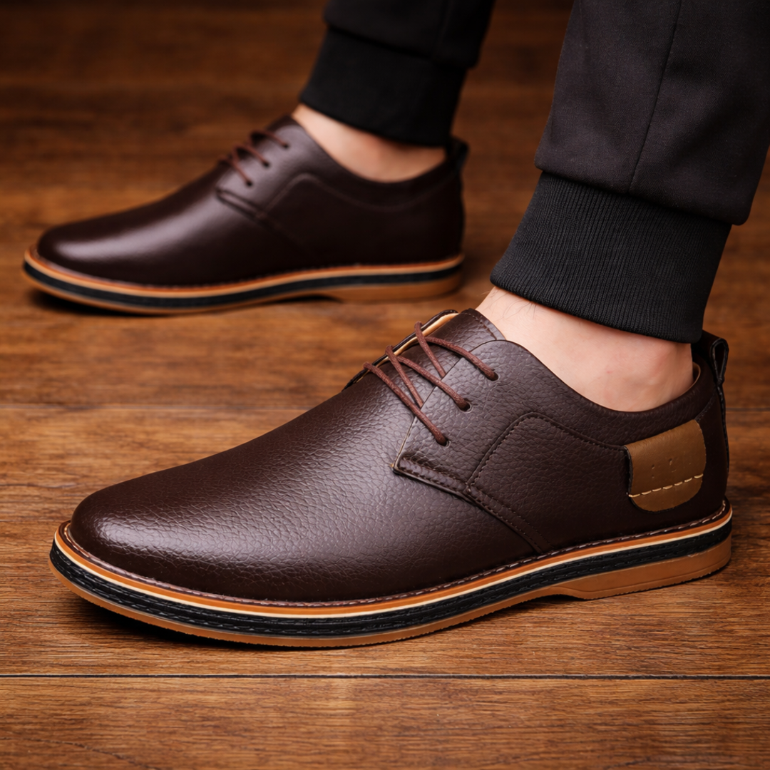 Męskie Klasyczne Buty Sznurowane