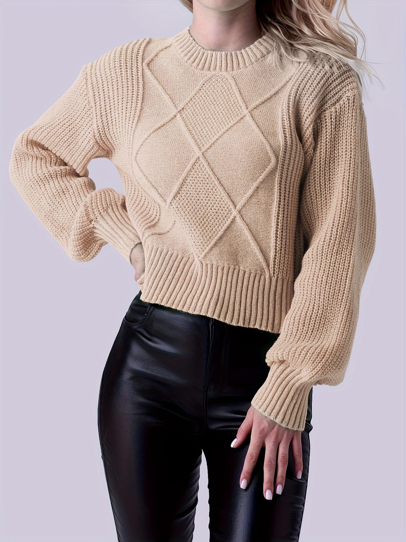 Rosa - Jersey de punto para mujer