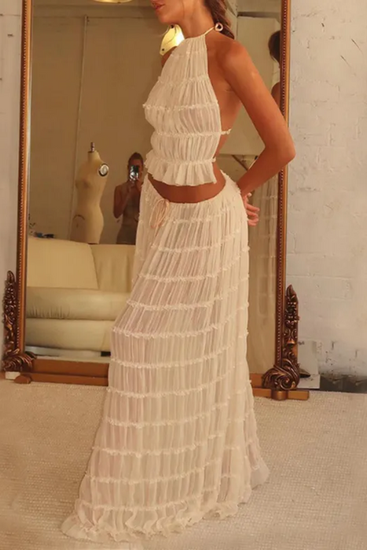Sofia | Conjunto Halter de 2 piezas para mujer