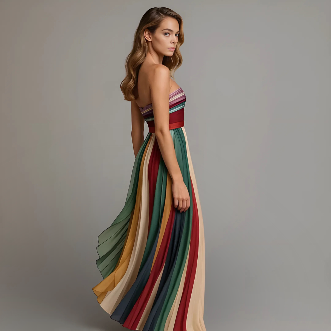 Elegancka Sukienka Maxi Damska