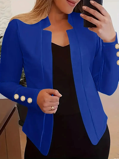 Emma | blazer de manga larga con parte delantera abierta para la primavera