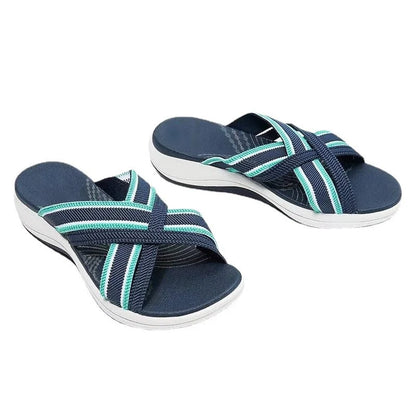 Valentina® | Sandalias de plataforma para mujer con banda elástica