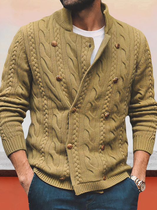 Davyson Sweater | Jersey de punto por cable para hombre