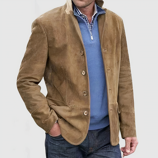 AIDEN | Chaqueta vintage con botones descendentes