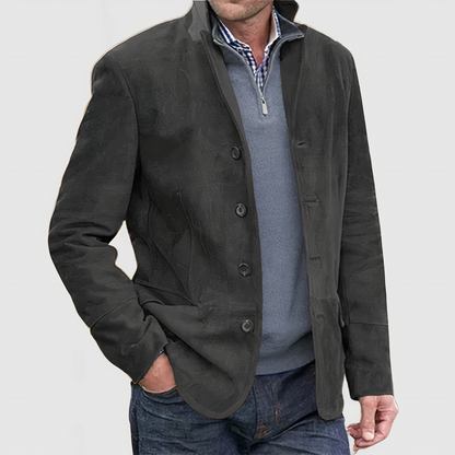 AIDEN | Chaqueta vintage con botones descendentes