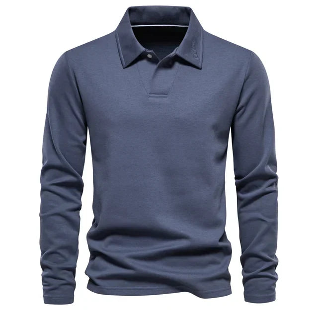 Blusa Yarno | Blusa Polo Manga Larga Hombre