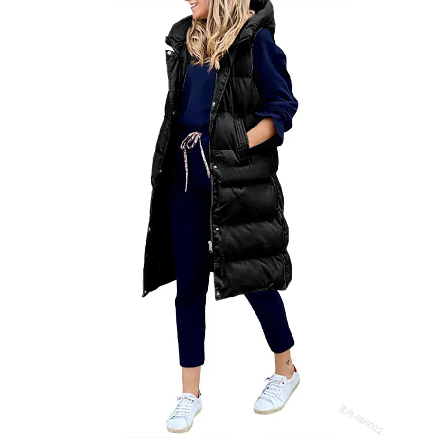 Amelia | chaqueta cálida sin mangas para la primavera