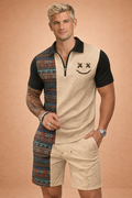 Męski Komplet Polo Casual