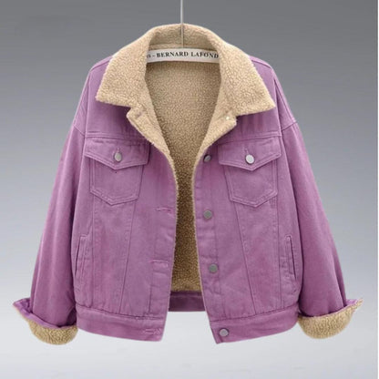 Chaqueta vaquera de invierno para mujer | Anelie