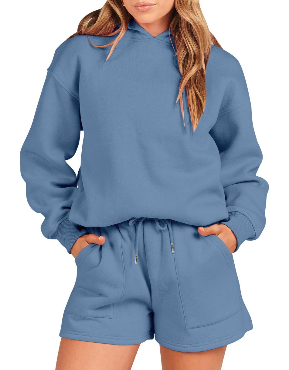 Serena - Conjunto de sudadera con capucha oversize para mujer