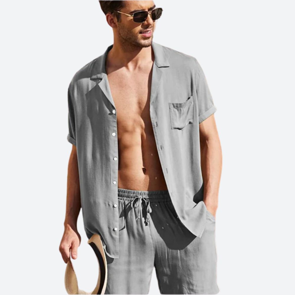 Conjunto de verano informal de 2 piezas para hombre - Argos