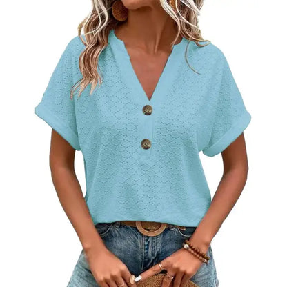 Top de mujer con cuello en V