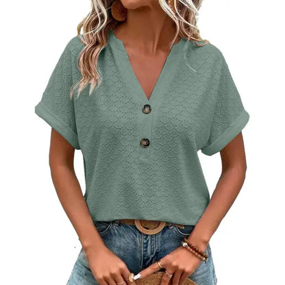 Top de mujer con cuello en V